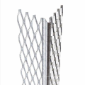 Metal angle bead for interior and exterior wall protection